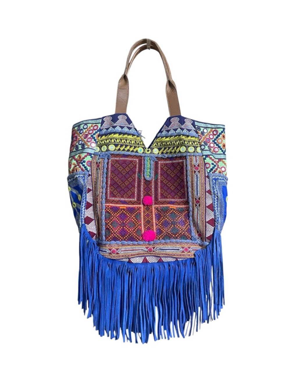 Sam Edelman Multicolor Lauren Fringe Hobo bag